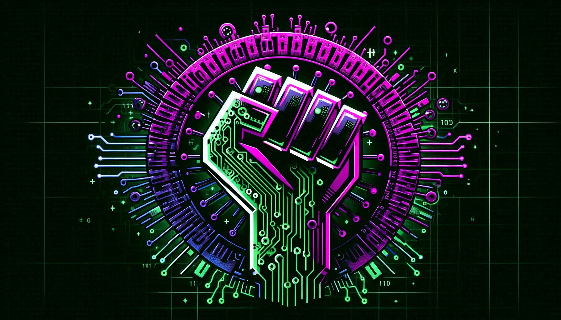 tech punk logo